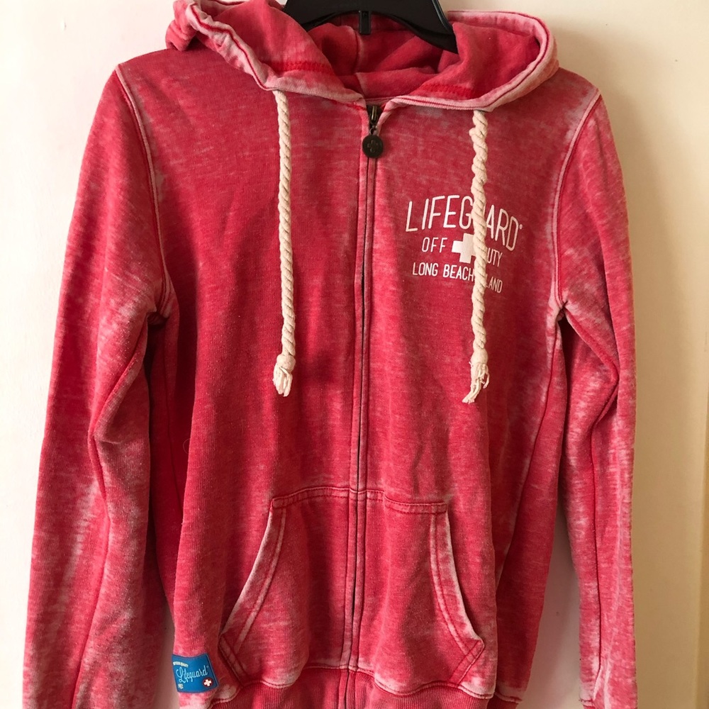 Faded lifeguard jacket